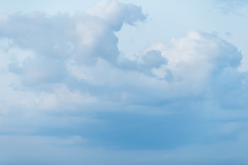 Obraz premium clouds on the blue sky