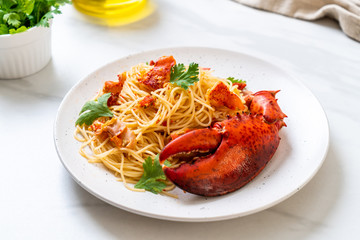 Pasta all'astice or Lobster spaghetti