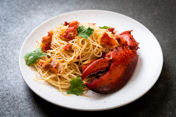 Pasta all'astice or Lobster spaghetti