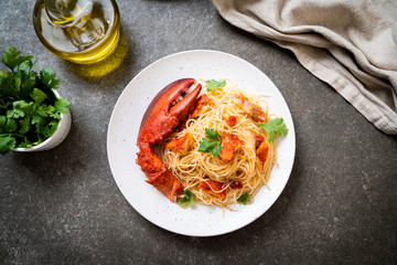Pasta all'astice or Lobster spaghetti