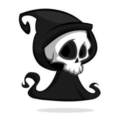 Halloween design of grim reaper