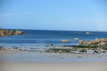 Fototapeta na wymiar Strand von Cleder, Finistère , Bretagne