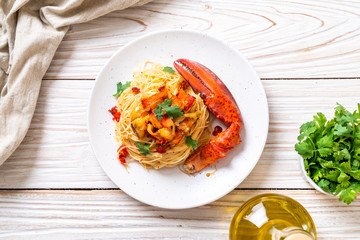 Pasta all'astice or Lobster spaghetti