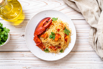 Pasta all'astice or Lobster spaghetti