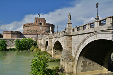 Vista di Castel Sant' Angelo, Roma
