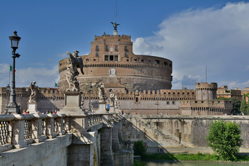 Vista di Castel Sant' Angelo, Roma