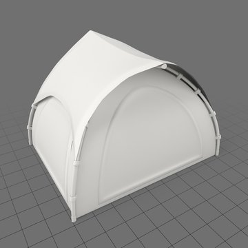 Rounded tent