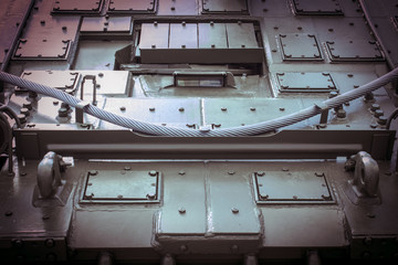 background metal armor military coverage