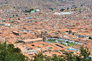 cityscape of cusco