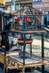 Bóveda, Lugo, Spain, July, 14, 2018: Handicraft Fair Outrora of Rubian