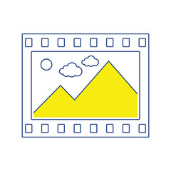 Film frame icon