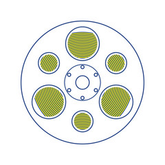 Film reel icon