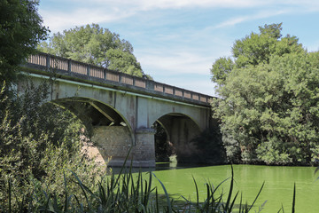 Loire-Atlantique - Sèvre Nantaise - Parc de Loiry - Pont de Portillon près de Vertou