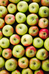 Apples, harvest, fresh fruit, close-up