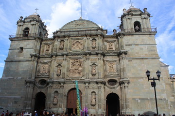 Obraz premium Catedral de Oaxaca de Juárez 