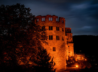 Schloß Turm Heidelberg