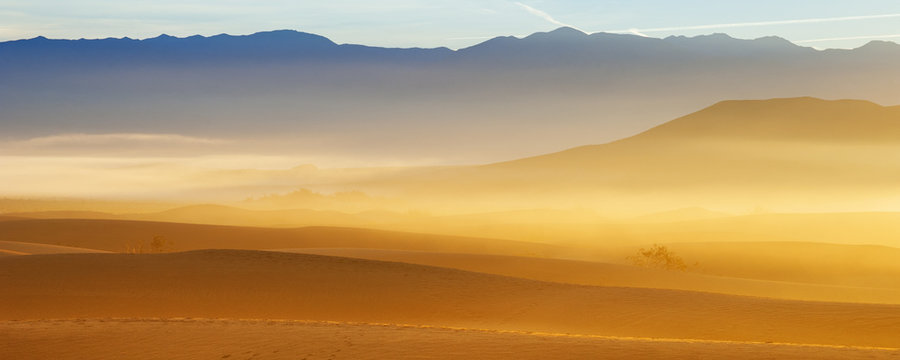 Desert Sand Dunes, Death Valley, USA