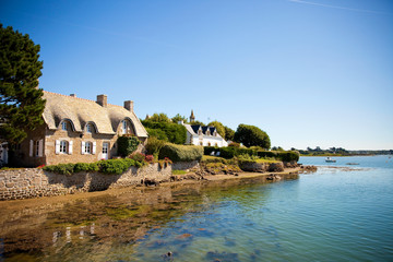 Maison de granit sur la côte Bretonne   Morbihan © Thierry RYO