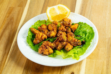 Hot batter mussels