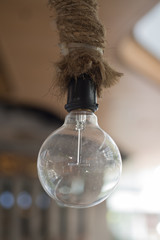 Vintage light bulb