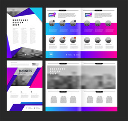 Vector brochure template
