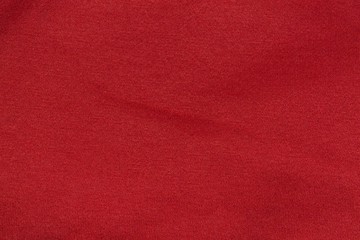 Red fabric texture