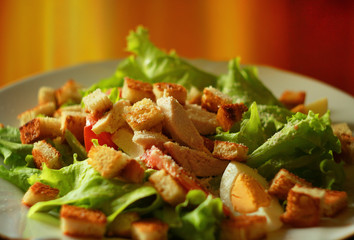 Fresh Caesar salad
