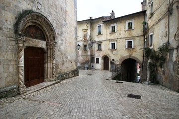 Fototapeta na wymiar Borgo di Pescina (AQ) - Abruzzo
