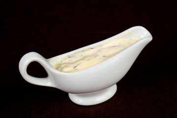 Tartar sauce with dill