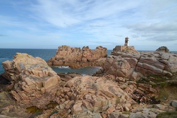 Phare du Paon sur l'île de Bréhat 
