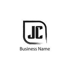 Initial Letter JC Logo Template Design