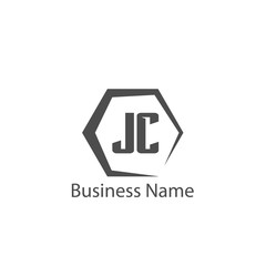 Initial Letter JC Logo Template Design