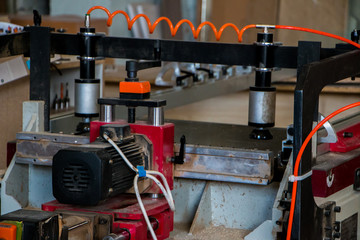 Furniture production. Woodworking equipment, raw materials and tools