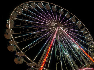 Nightlife Octoberfest with Neon Lights and fun