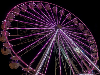 Nightlife Octoberfest with Neon Lights and fun