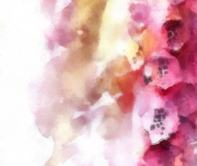 Fototapeta premium Modern acrylic painting wall art. Grunge texture background. Contemporary abstract fine art. Close up oil paint strokes on canvas. Watercolor unique pattern for design.