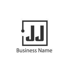 Initial Letter JJ Logo Template Design