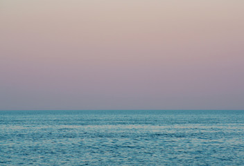 Obraz premium sea sky at sunset