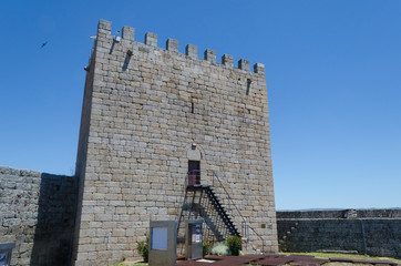 Torre de Homenaje del castillo de Celorico da Beira. Portugal.