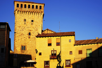 Architecture of Segovia medieval cIty, Spain, Europe