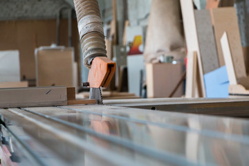 Furniture production. Woodworking equipment, raw materials and tools