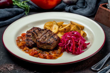 medallions of beef