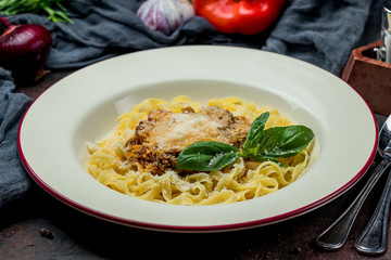 Pasta spaghetti Bolognese