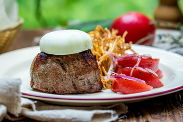 grilled steak filet Mignon