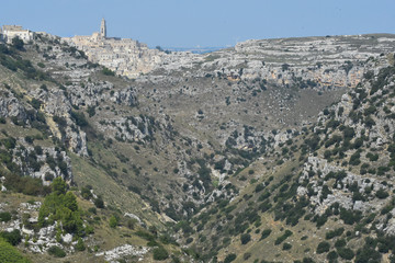 Fototapeta premium Matera - Canyon Gravina e Civita - Sassi