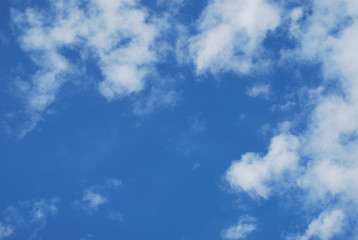 Blue Sky and Clouds