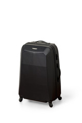modern black suitcase