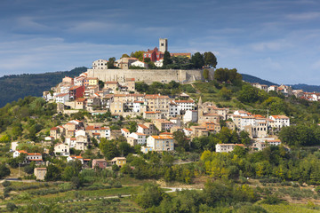 Fototapeta na wymiar Kroatien, Istrien, Motovun