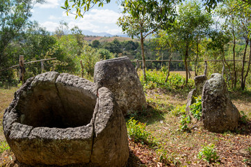Plain of Jars in Laos