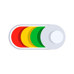 Obraz premium Battery with slots